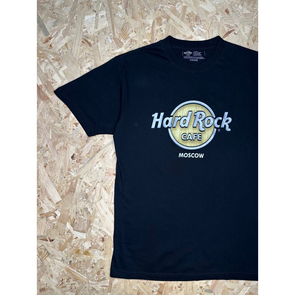 Hard Rock Cafe Moscow Black T Shirt Sz M - Picture 3 of 7